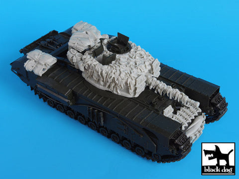 ブラックドッグ T35020 1/35 イギリス チャーチルMk.VII戦車 アクセサリーセット