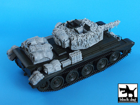 ブラックドッグ T35023 1/35 イギリス クロムウェル戦車 麻布テープ・カモフラージュネット