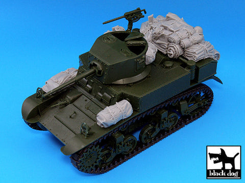 ブラックドッグ T35027 1/35 アメリカ M3A1スチュアート軽戦車 アクセサリーセット