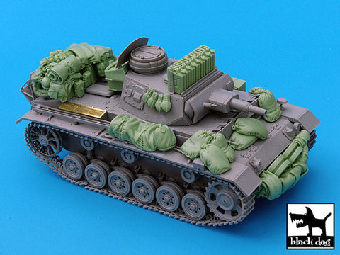 ブラックドッグ T35030 1/35 ドイツ III号戦車N型 アクセサリーセット