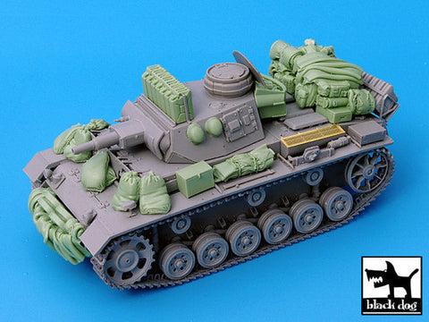 ブラックドッグ T35030 1/35 ドイツ III号戦車N型 アクセサリーセット