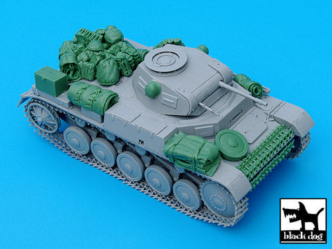 ブラックドッグ T35032 1/35 ドイツ II号戦車C型 アクセサリーセット