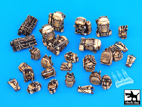 ブラックドッグ T35037 1/35 現用アメリカ バッグ&アクセサリーセット