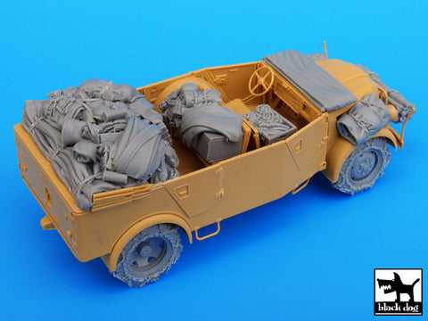 ブラックドッグ T35042 1/35 ドイツ シュタイヤー1500A用乗用車(フルバージョン)