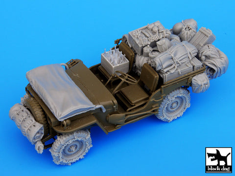 ブラックドッグ T35044 1/35 アメリカ ジープ アクセサリーセット(フルバージョン)