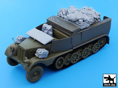 ブラックドッグ T35052 1/35 ドイツ Sd.Kfz11ハーフトラック アクセサリーセット
