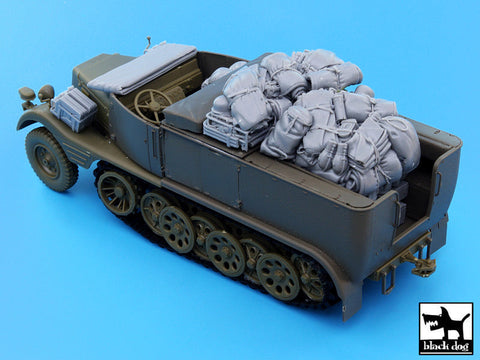 ブラックドッグ T35052 1/35 ドイツ Sd.Kfz11ハーフトラック アクセサリーセット