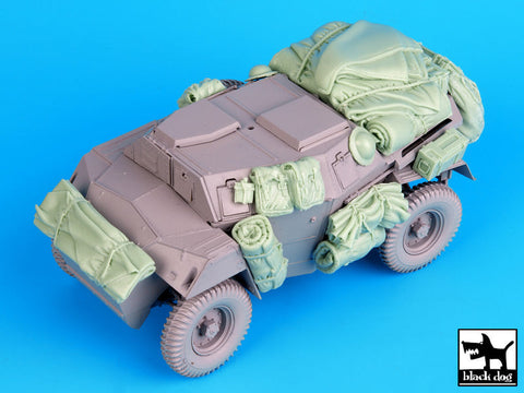 ブラックドッグ T35069 1/35 イギリス ハンバースカウトカー Mk I アクセサリーセット(ブロンコ)