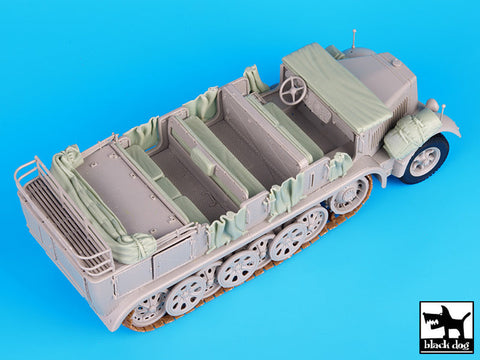 ブラックドッグ T35073 1/35 ドイツ Sd.Kfz8ハーフトラック アクセサリーセット