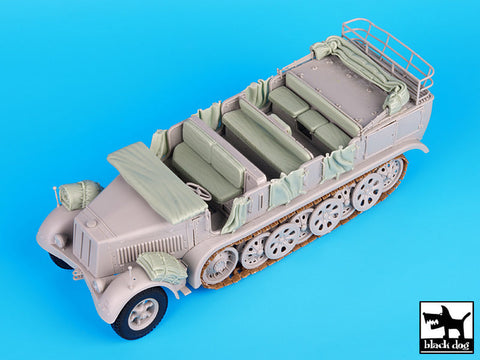 ブラックドッグ T35073 1/35 ドイツ Sd.Kfz8ハーフトラック アクセサリーセット