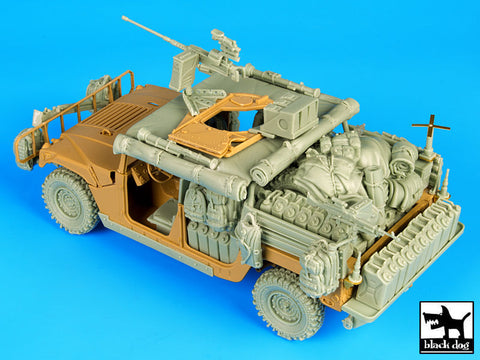 ブラックドッグ T35076 1/35 現用アメリカ スペシャルフォース仕様ハンヴィー 改造セット