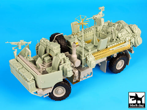 ブラックドッグ T35077 1/35 アメリカ M1078 LMTV ウォーピッグ コンバージョンセット(トランペッター)