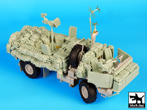 ブラックドッグ T35077 1/35 アメリカ M1078 LMTV ウォーピッグ コンバージョンセット(トランペッター)