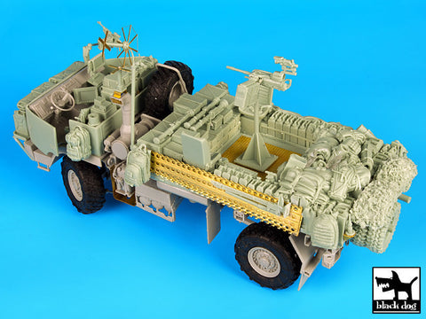 ブラックドッグ T35077 1/35 アメリカ M1078 LMTV ウォーピッグ コンバージョンセット(トランペッター)