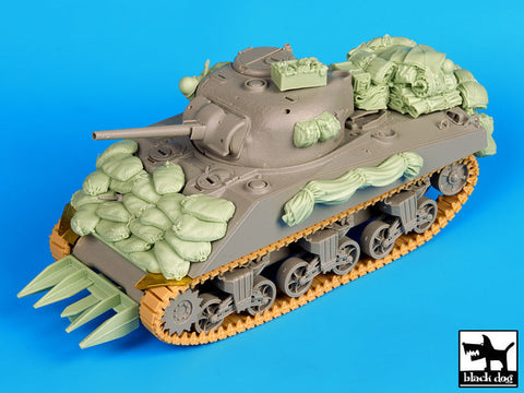 ブラックドッグ T35081 1/35 アメリカ シャーマン 75mm ノルマンディー アクセサリーセット