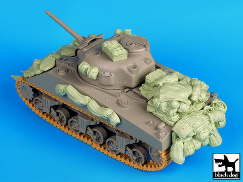 ブラックドッグ T35081 1/35 アメリカ シャーマン 75mm ノルマンディー アクセサリーセット