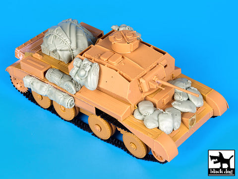 ブラックドッグ T35083 1/35 イギリス クルセーダー Mk Ii アクセサリーセット(ブロンコ)