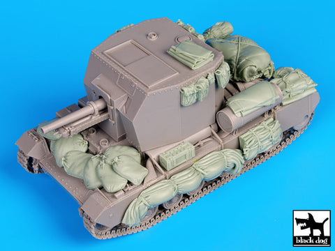 ブラックドッグ T35088 1/35 イギリス ビショップ アクセサリーセット(ブロンコ)