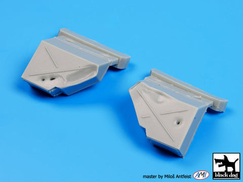 ブラックドッグ T35091 1/35 ドイツ パンサー ホイール ディティール セット