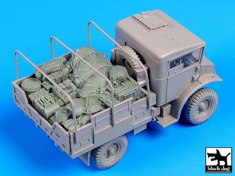 ブラックドッグ T35096 1/35 イギリス 15CWT トラック アクセサリーセット(イタレリ)
