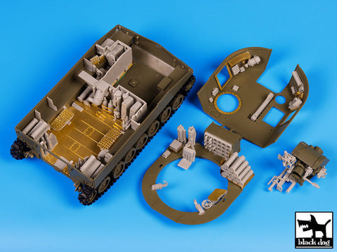 ブラックドッグ T35101 1/35 アメリカ M 109 A2 インテリア アクセサリーセット(AFVクラブ)