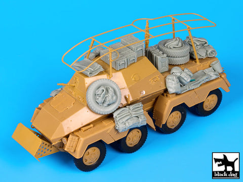 ブラックドッグ T35104 1/35 ドイツ Sd Kfz 263 アクセサリーセット(AFVクラブ)