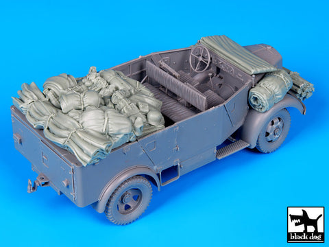 ブラックドッグ T35105 1/35 ドイツ Kfz. 70 MB 1500A アクセサリーセット(ミニアート)