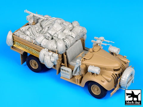 ブラックドッグ T35109 1/35 イギリス SASデザートシボレー 北アフリカ 1942年 改造セットNo.2