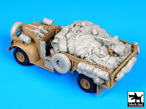 ブラックドッグ T35109 1/35 イギリス SASデザートシボレー 北アフリカ 1942年 改造セットNo.2