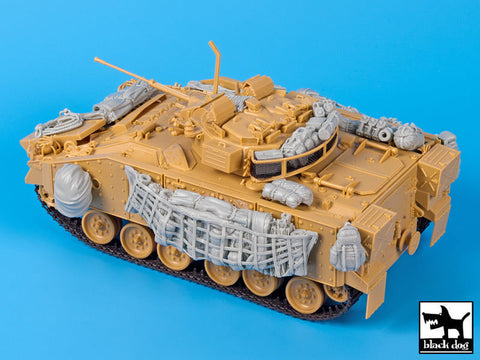ブラックドッグ T35112 1/35 イギリス ウォリアー歩兵戦闘車 アクセサリーセット(アカデミー)