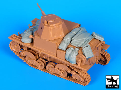 ブラックドッグ T35114 1/35 イタリア カーロアルマートL6 アクセサリーセット