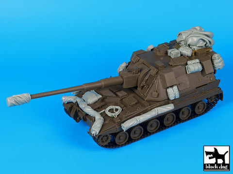 ブラックドッグ T35116 1/35 イギリス 155mm AS 90 アクセサリーセット(トランペッター)