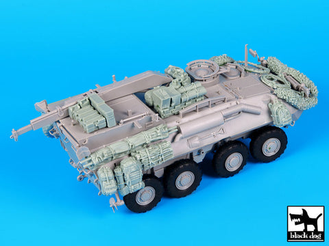 ブラックドッグ T35118 1/35 アメリカ LAV-R 回収車 アクセサリーセット(トランペッター)