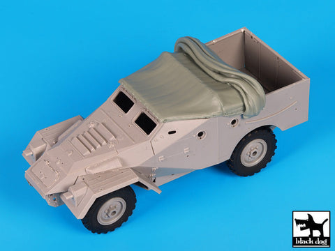 ブラックドッグ T35134 1/35 ロシア BTR 40 ロールキャンバス(トランペッター)