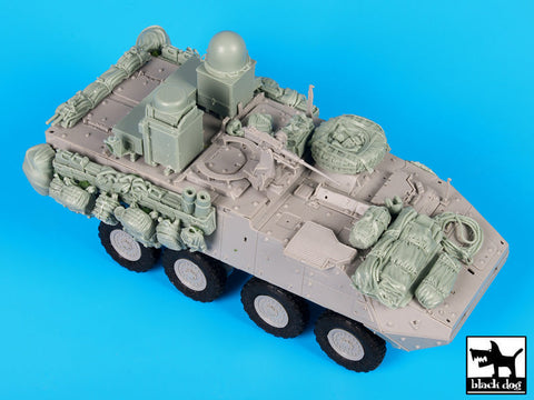 ブラックドッグ T35148 1/35 アメリカ ストライカー WINT-T C &装備品セット(トランペッター)