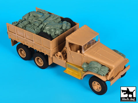 ブラックドッグ T35157 1/35 アメリカ ホワイト 666 アクセサリーセット(ホビーボス)