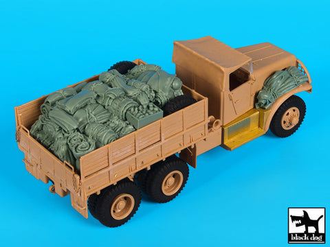 ブラックドッグ T35157 1/35 アメリカ ホワイト 666 アクセサリーセット(ホビーボス)