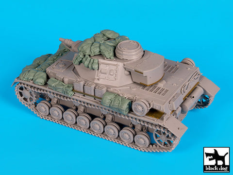 ブラックドッグ T35159 1/35 ドイツ IV号戦車F1 アクセサリーセット(イタレリ)