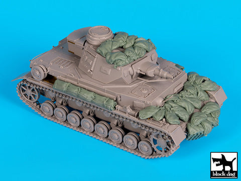 ブラックドッグ T35159 1/35 ドイツ IV号戦車F1 アクセサリーセット(イタレリ)