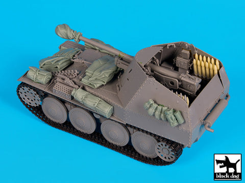 ブラックドッグ T35161 1/35 ドイツ マーダーIII アクセサリーセット(ドラゴン)