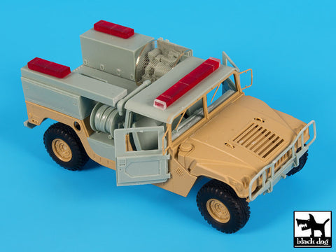 ブラックドッグ T35184 1/35 アメリカ ハマー 小型消防車 コンバージョンセット(タミヤ)