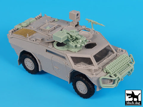 ブラックドッグ T35187 1/35 ドイツ フェネック 1A2 アクセサリーセット(トランペッター)