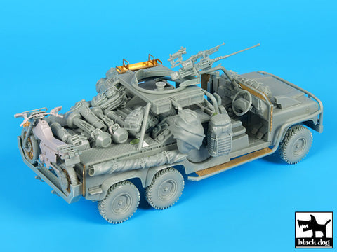 ブラックドッグ T35191 1/35 オーストラリア ランドローバー 6x6 フルレジンキット ビッグ セット