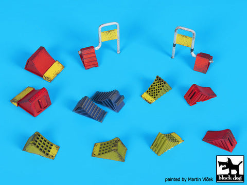 ブラックドッグ T35200 1/35 汎用輪留め アクセサリーセット