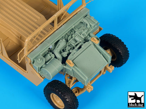 ブラックドッグ T35210 1/35 アメリカ M 1025 ハンビー エンジン(タミヤ)