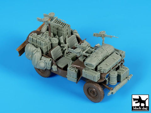 ブラックドッグ T35224 1/35 イギリス SAS ジープ アフリカ アクセサリーセット (タミヤ用)