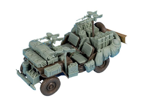 ブラックドッグ T35224 1/35 イギリス SAS ジープ アフリカ アクセサリーセット (タミヤ用)