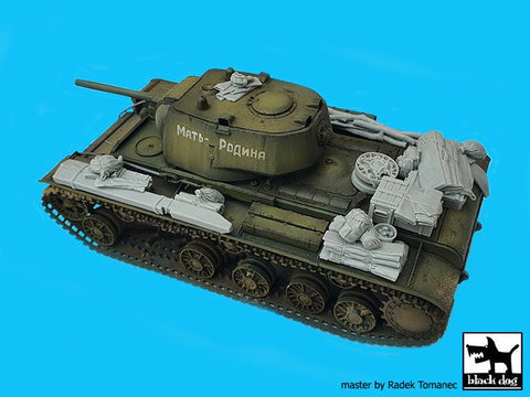 ブラックドッグ T35226 1/35 ソビエト軍 重戦車 KV-I アクセサリーセット (タミヤ用)