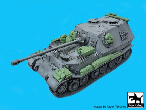ブラックドッグ T35227 1/35 ドイツ軍 エレファント戦車 Sd.Kfz 184 アクセサリーセット (イタレリ用)