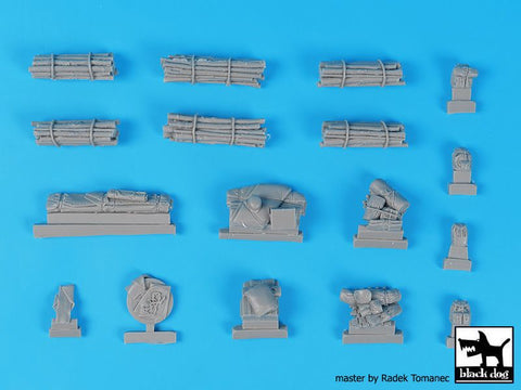 ブラックドッグ T35229 1/35 タイガーI アクセサリーセット(アカデミー用)